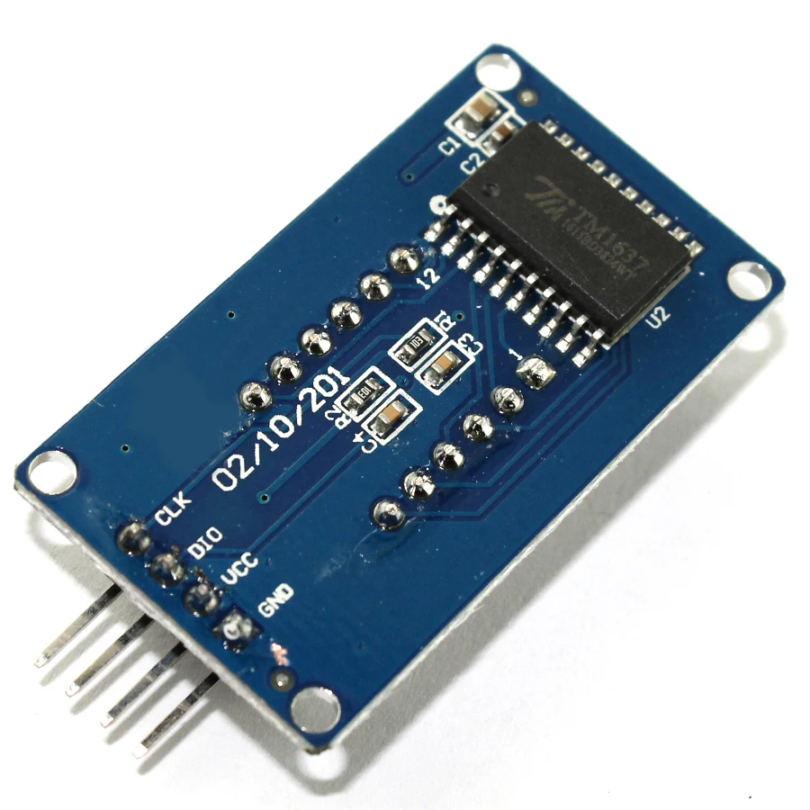 10 шт. TM1637 светодиодный Дисплей модуль для Arduino 7-сегментный 4 биты 0 36 дюйма часы