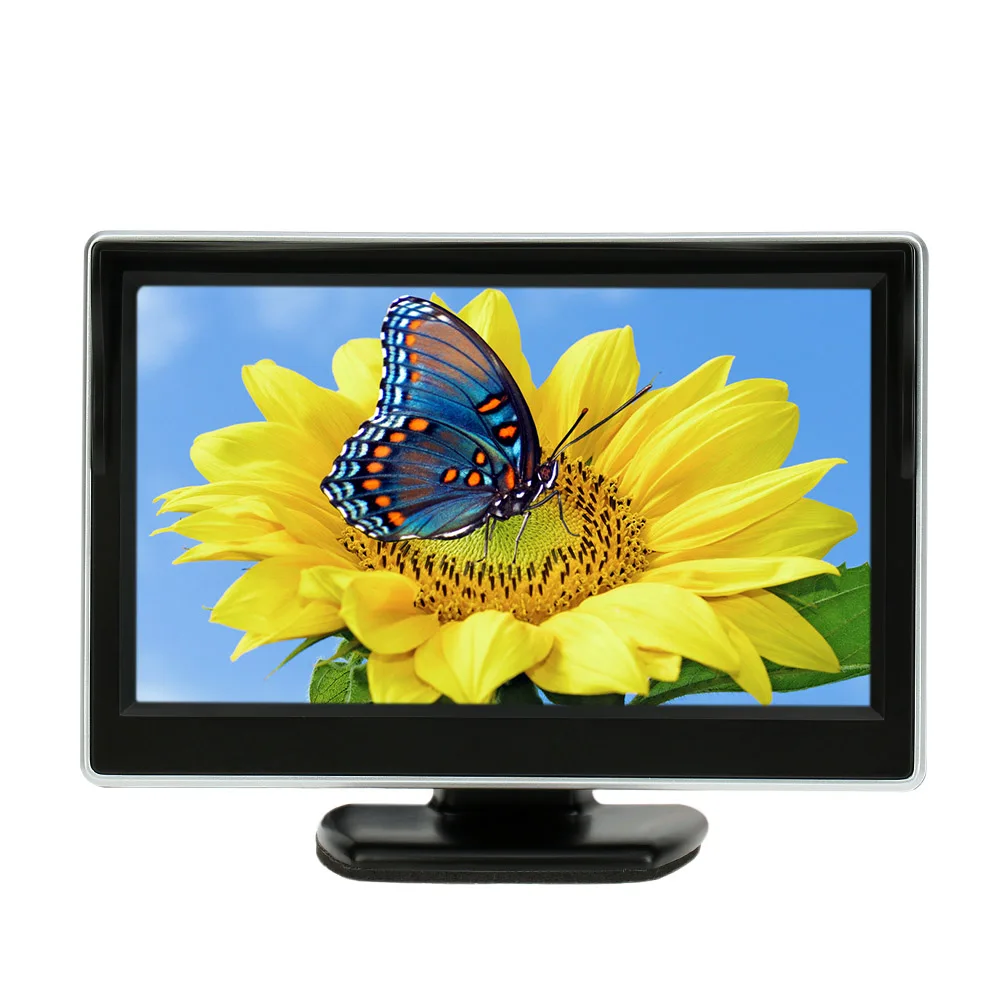 5 &quotTFT LCD автомобильный монитор парковочная помощь Автомобильная камера заднего