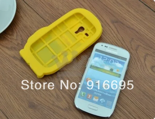 10pcs For Samsung GT-i8190 Galaxy S3 Mini Despicable Me 2 Minions Silicone Case Cover S III mini i8190 |