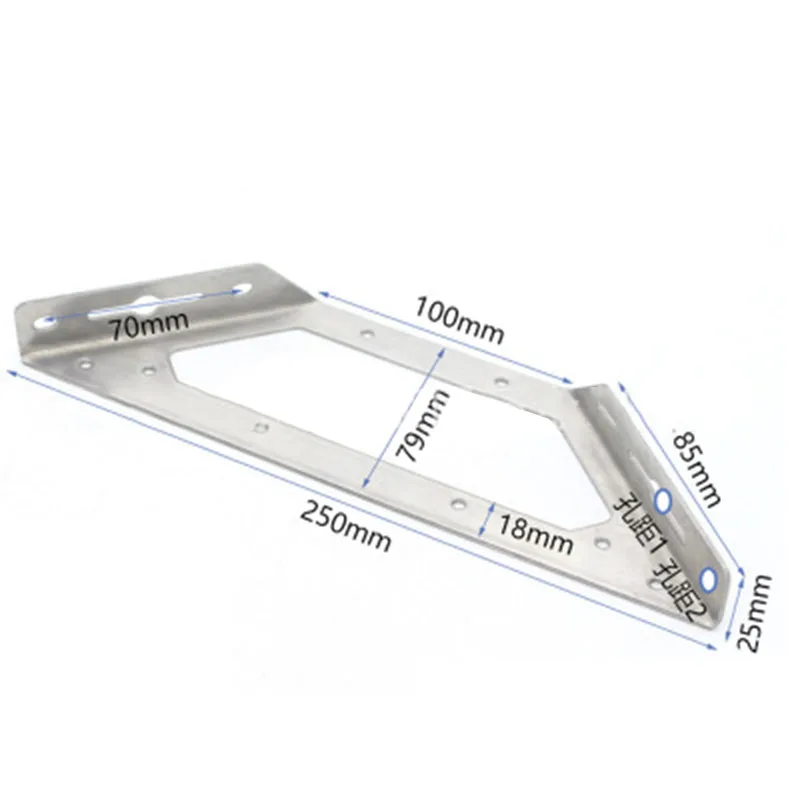 1pc stainless steel Angle code 90 degrees right thickening fixed plank joint tripod Hardware Accessories Tool For Home | Обустройство