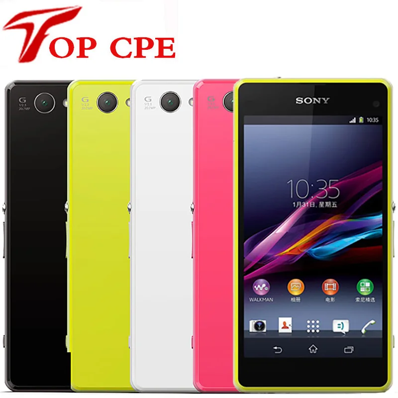 Оригинальный мобильный телефон Sony Xperia Z1 Compact D5503 разблокированный 3G/4G Android