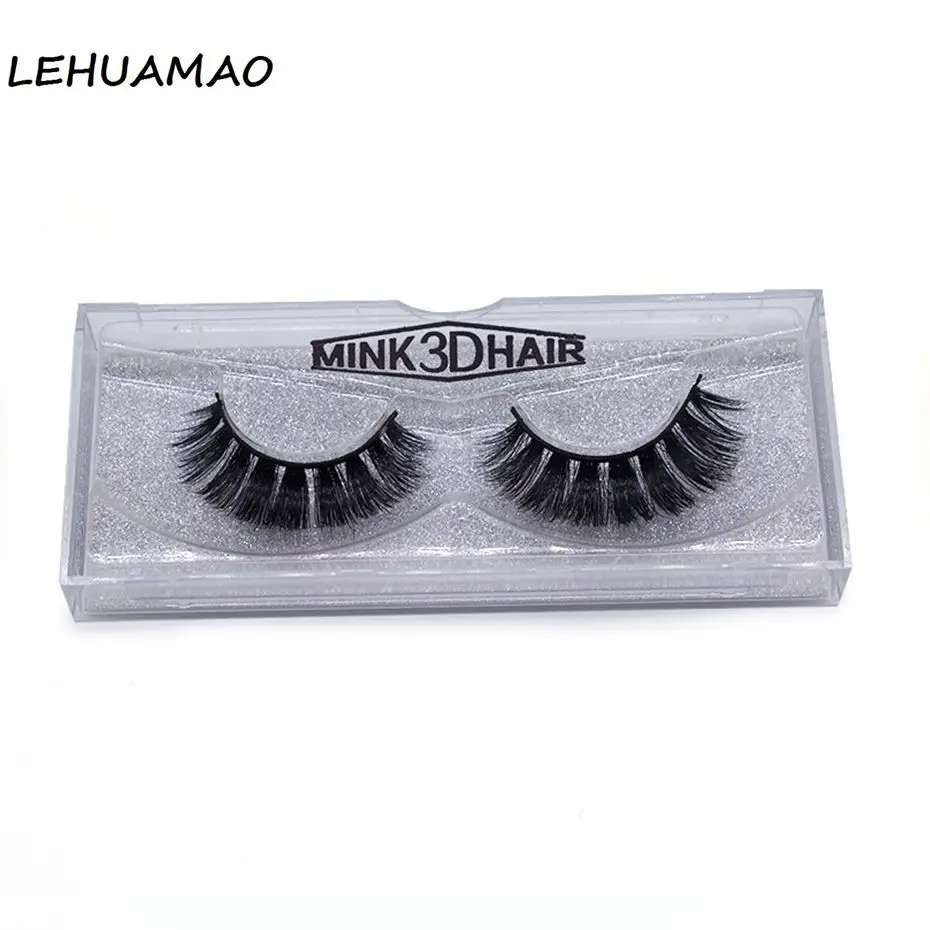 Роскошные 3D Искусственные ресницы из меха норки удлинение высокое качество