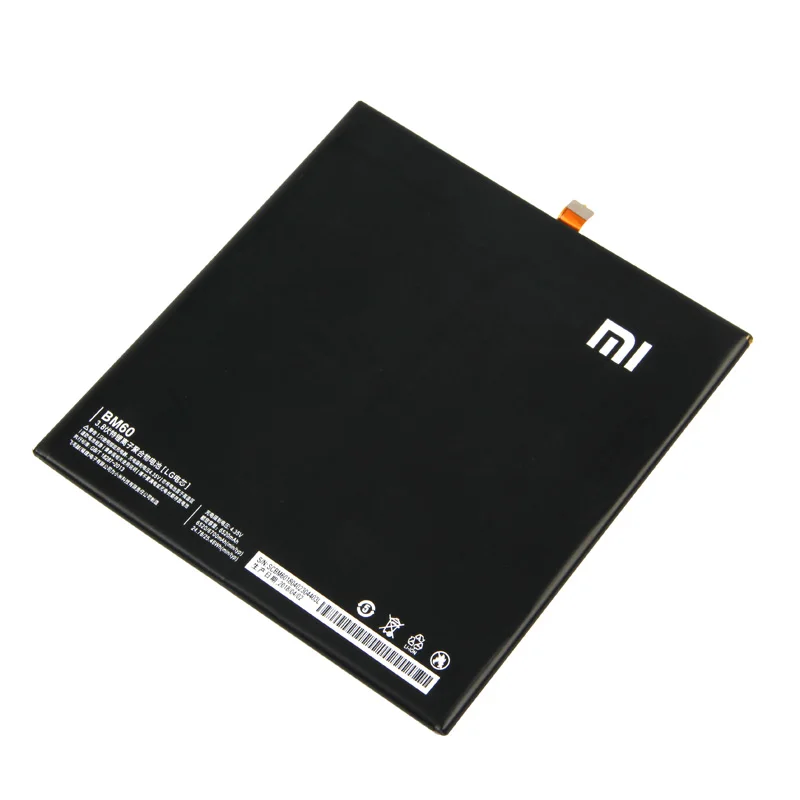 Оригинальный аккумулятор для планшета Xiaomi BM60 Pad 1 Mipad A0101 6520 мАч высокое