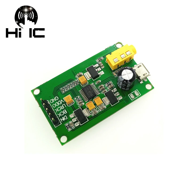 PCM5102A I2S/цифровой интерфейс IIS вход аудио DAC декодер плата AUX аналоговый выход с