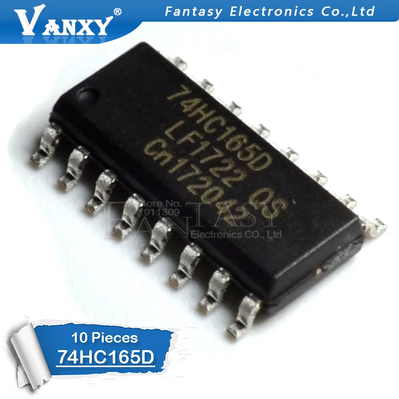 10 шт. 74HC165D SOP16 74HC165 SOP SN74HC165DR 16 SN74HC165 SMD новая и оригинальная ИС|smd ic|ic smd |