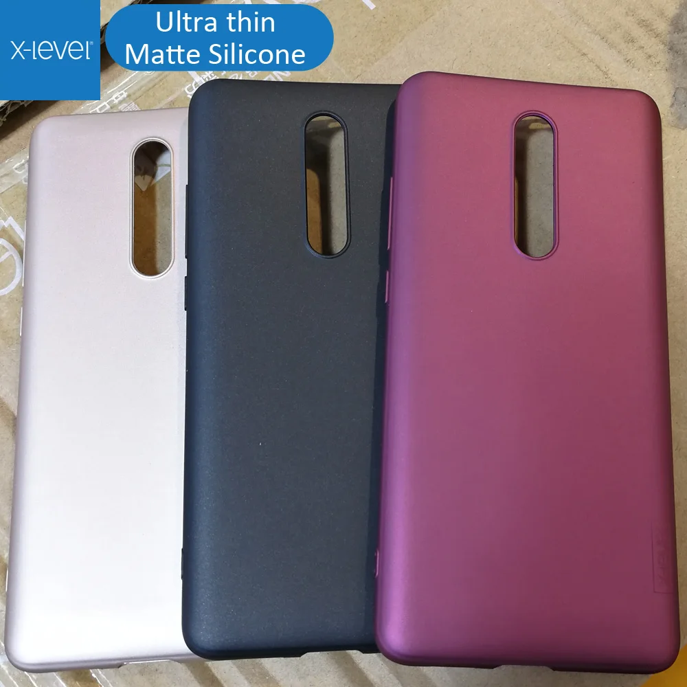 Мягкий силиконовый чехол X Level для Xiao mi Red K20 Pro 9 T Ультратонкий матовый защитный из