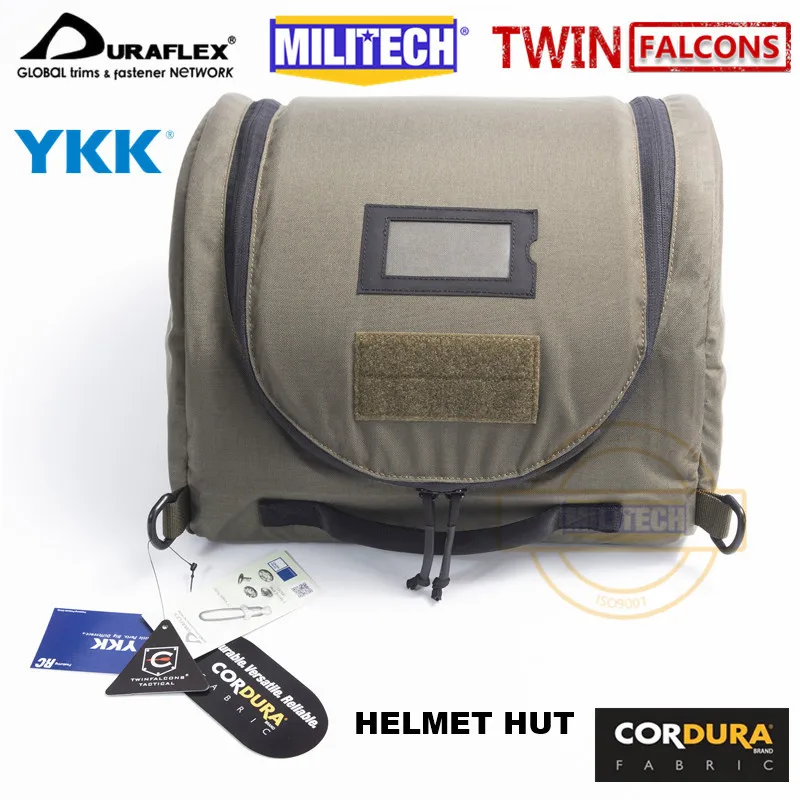 MILITECH TW тактическая мягкая шлем хижина сумка для хранения баллистический MilSim