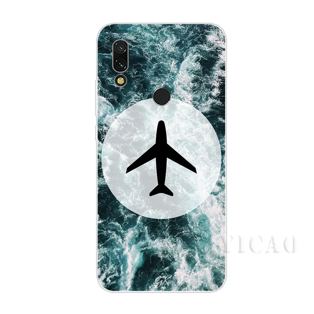 IYICAO самолет истребитель Жесткий Чехол для Xiaomi mi 5 5S 6 8 9 Lite SE A1 A2 F1 x 2 S MAX мы собрали