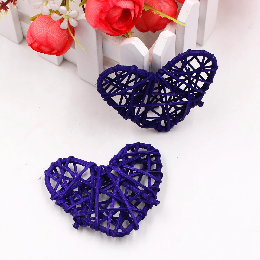 5 шт./лот искусственные любящее сердце соломенный мяч для дома и свадьбы партии
