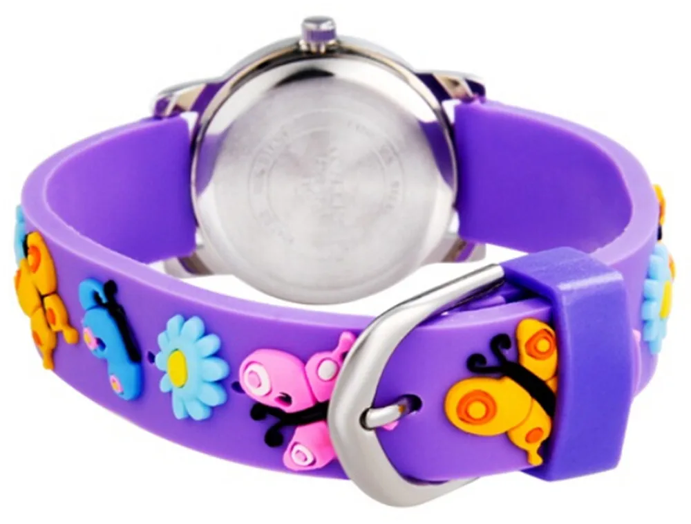

3D Cartoon Butterfly Design Little Girls Boys Children Wrist Kids Watches
