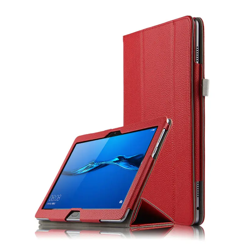 Чехол из воловьей кожи для Huawei MediaPad M3 lite 10 защитные чехлы натуральной PU Youth BAH W09 AL00