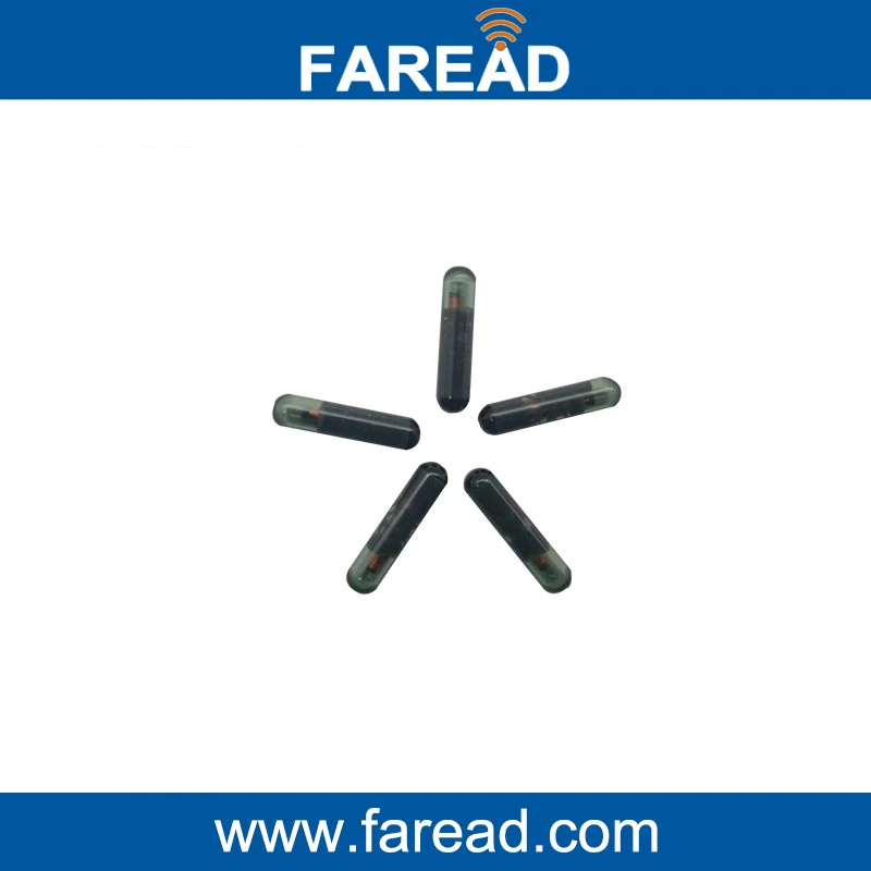 X100pcs RFID стеклянная трубка чип 1 4*8 мм 125 кГц LF микротранспондер EM4100/EM4102/EM4200|rfid glass|glass