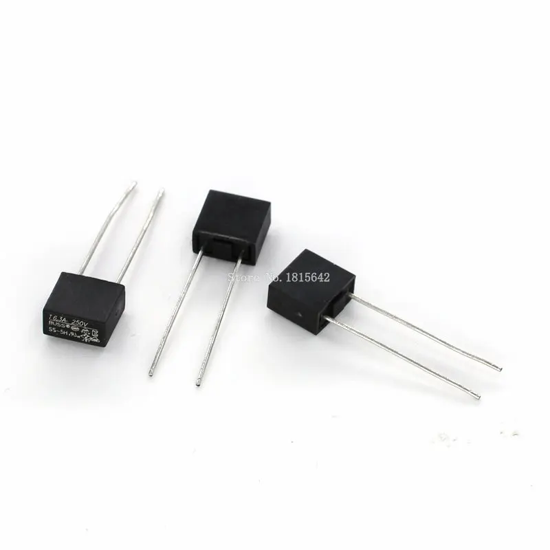 10 шт. предохранитель 1A 2A 3.15A 4A 5A 6.3A 250V 392 квадратный пластиковый плавкий ЖК-ТВ