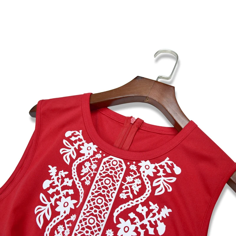 2019 модное платье средней длины для мамы и дочки Одинаковая одежда семьи летние