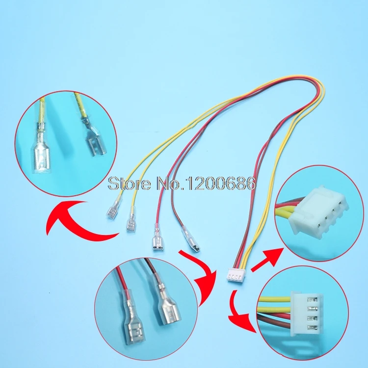

Gaming Button Micro switch Wire harness 50cm Long Wiring Wiring Switch Microswitch Connector wire harness