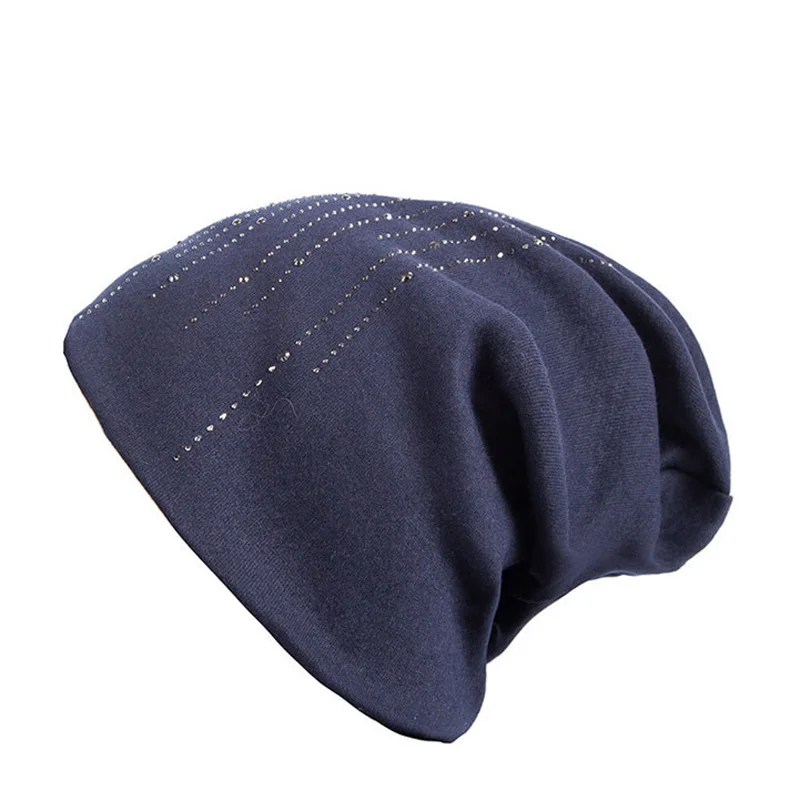 Письмо хеджирования Cap Женщины Skullies шапочки Вязание Вязаные шапки капот двойной