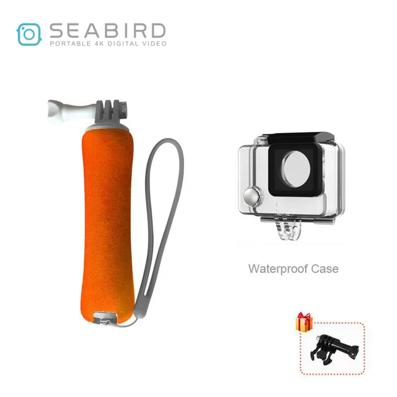 SearBird Спортивная Экшн-камера плавающий стержень и водонепроницаемый чехол для дайвинга и плавания