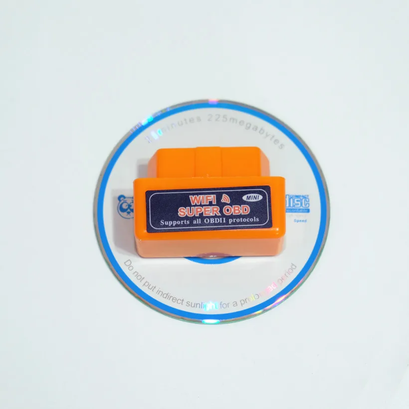 Горячая продажа супер мини Wifi ELM327 V1.5 OBD2 автомобильный диагностический интерфейс