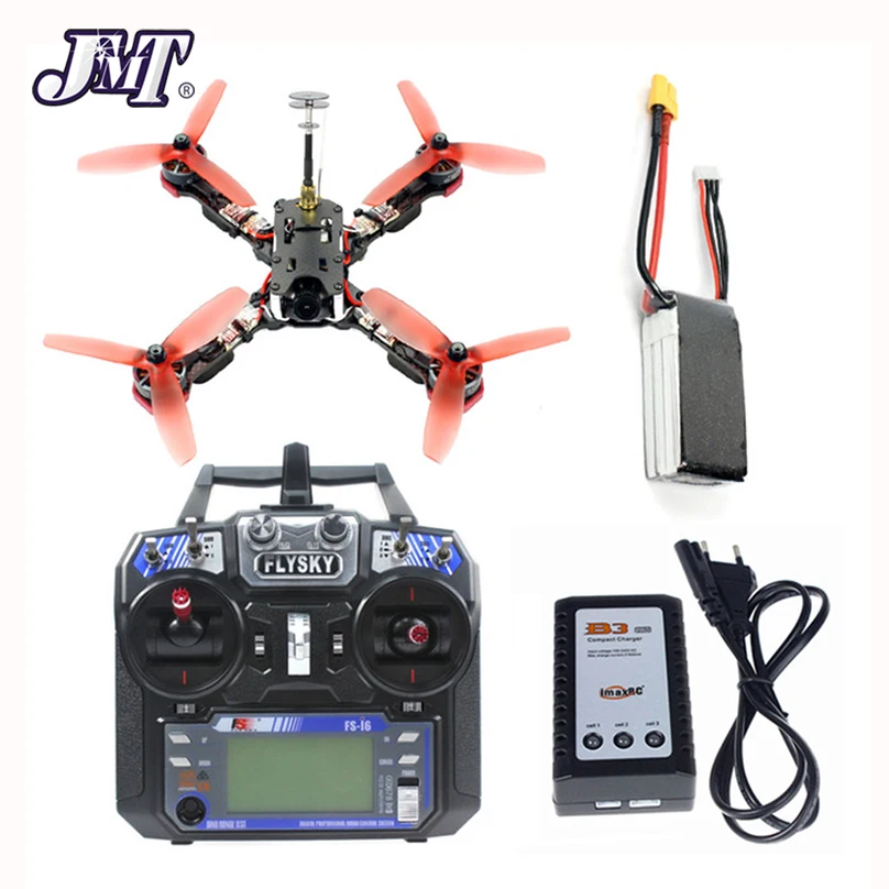 Квадрокоптер JMT Frog 218 мм гоночный Дрон RTF Betaflight F4 Pro V2 BLHeli-s 30A 5 8G 25/200/400 МВт VTX Mini 700TVL