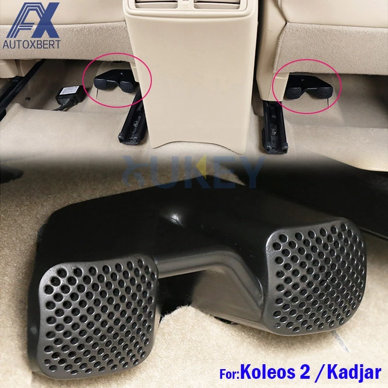 Для Renault Koleos MK2 Kadjar QM6 2016 2017 2018 под сиденьем AC Нагреватель воздуховод кондиционера