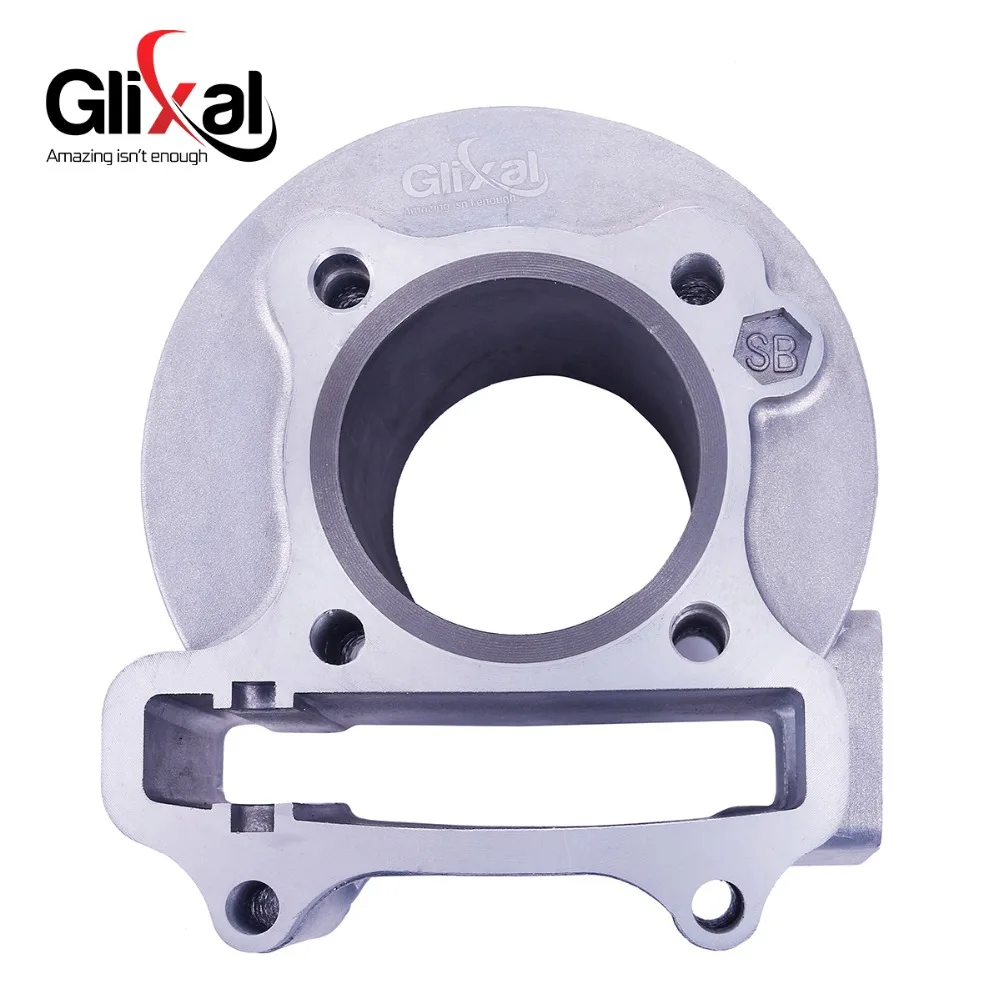 Glixal GY6 60cc китайский скутер двигатель 44 мм Большой Диаметр цилиндра комплект поршневой 4 т 139QMB 139QMA JONWAY JMSTAR ZNEN Roketa мопед