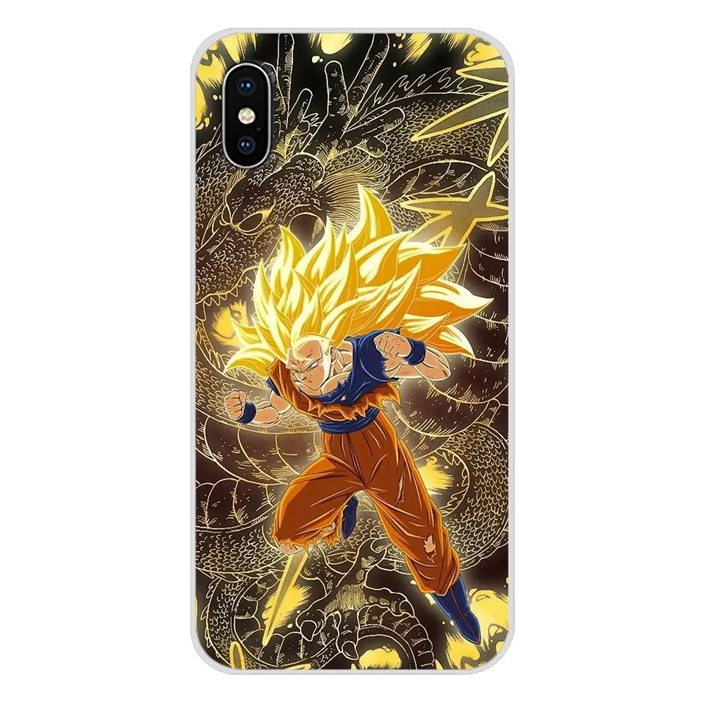 Для Huawei Mate Honor 4C 5C 5X 6X 7 7A 7C 8 9 10 8C 8X 20 Lite Pro Аксессуары чехлы для телефонов Dragon Ball Z Son