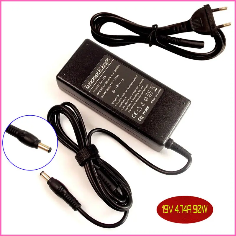 

19V 4.74A Laptop Ac Adapter Charger POWER SUPPLY Cord For Fujitsu LifeBook S-7110 S7110 S-7210 S7210 T-4220 T4220 T4020A T4020B