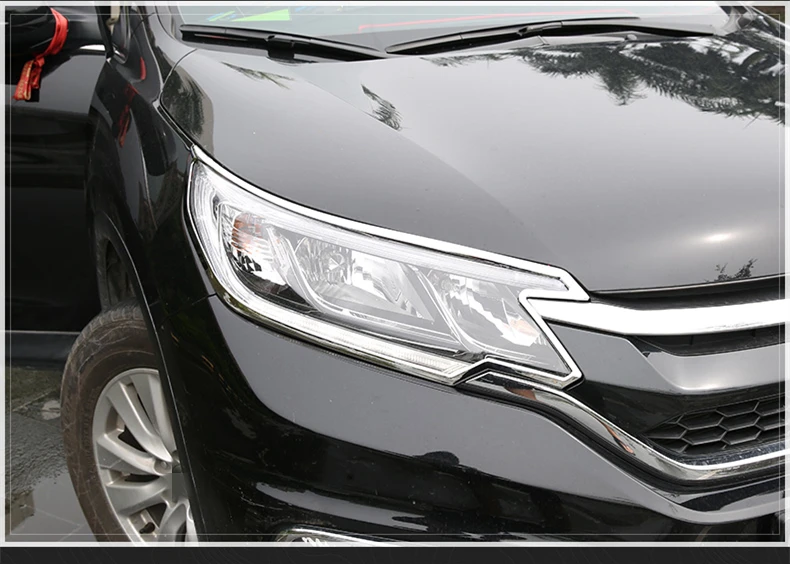 Для Honda CRV CR V 2012 2016 ABS гальванический Передний + задний фонарь большой тент коробка