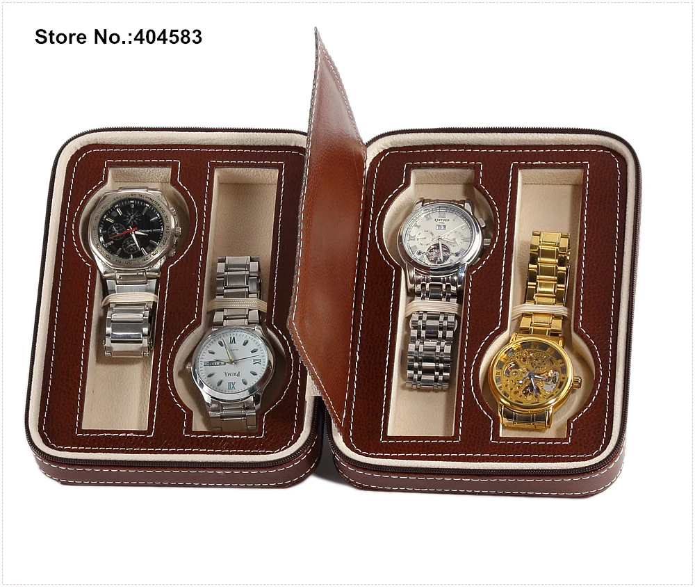 Прочный идеальный черный коричневый 4 слота на молнии кожаный тканевый интерьер