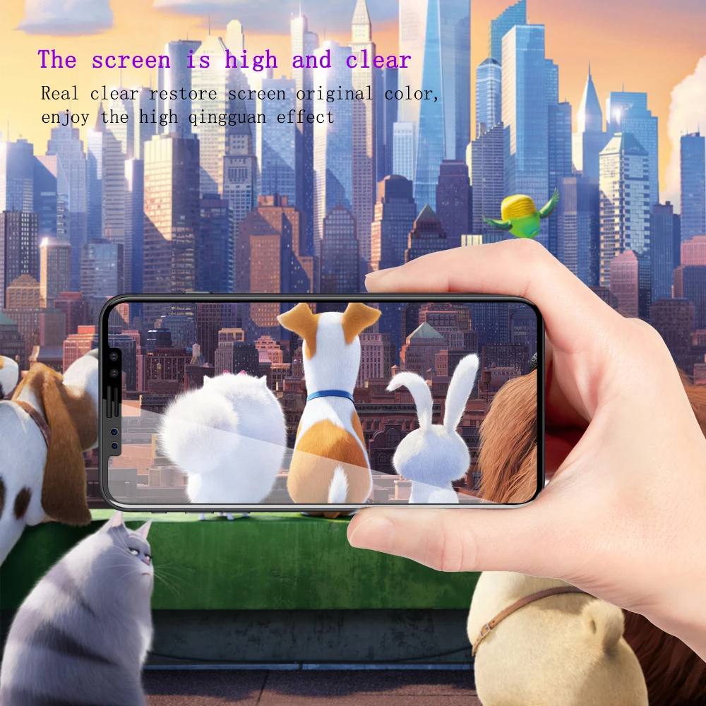 5D изогнутые Премиум закаленное Стекло для iphone 8 7 6 6S Plus X полное покрытие Экран