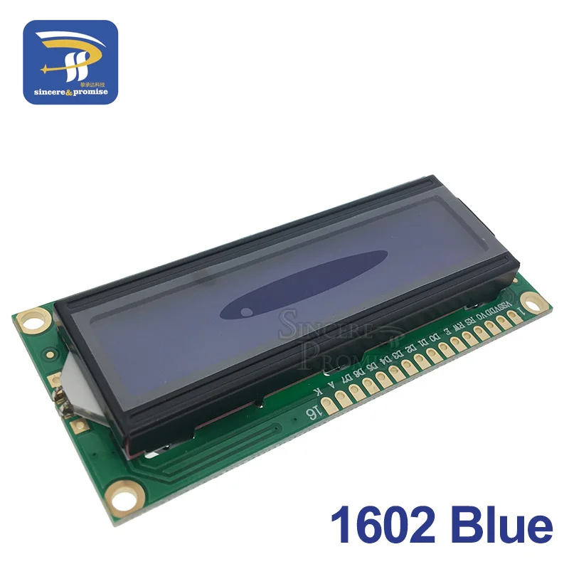 1602 Blue ЖК-дисплей 1602 2004 12864 PCF8574T PCF8574 IIC/2c Интерфейс адаптер пластина 5 В синий/желто-зеленый экран для Arduino - Цвет: 1602 Blue