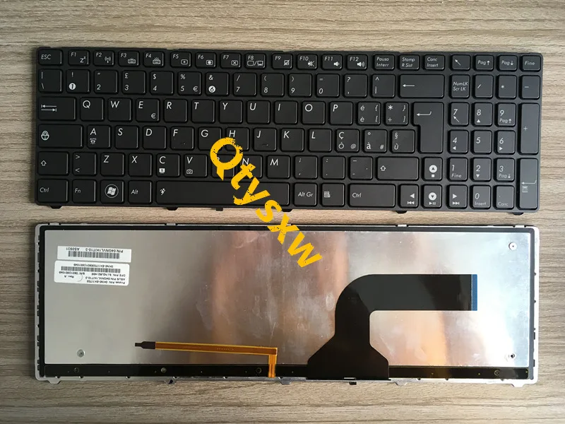 1 шт. 100% Новые итальянские Клавиатура для ноутбука ASUS G51 G51J G51V G53 G53JW G60 G60J G72 G73 N61
