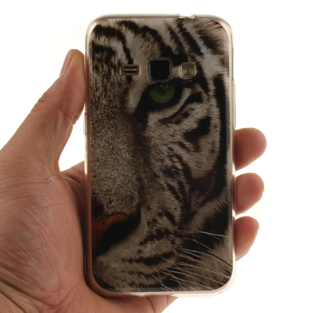 Cartoon Pattern Soft TPU IMD Silicone Phone Back Case Cover For Samsung Galaxy J1 2016 J120F J120 TX | Мобильные телефоны и