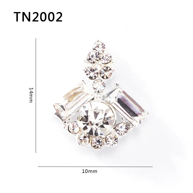 Blueness 10Pcs DIY 3 Colors Gem Rhinestone For Nail Art Decorations Design Charms Alloy Manicure Jewelry Diamond Accessories|rhinestones for