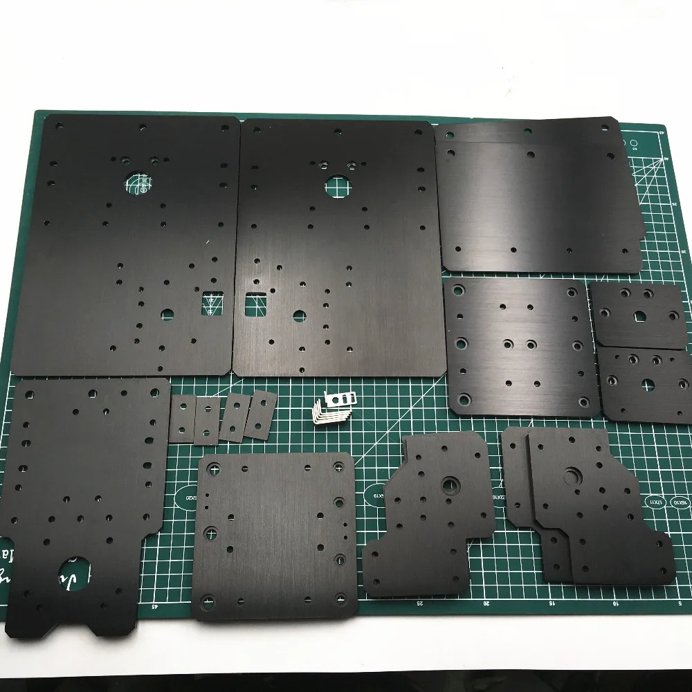 WorkBee CNC Комплект алюминиевых пластин, набор свинцовых винтов и ленточная версия для WorkBee CNC фрезерный станок, CNC гравировальный станок