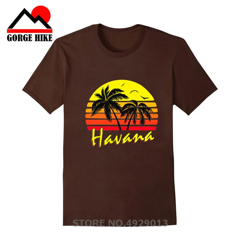 Вечерние мужские футболки размера плюс DJ Cohiba Habanos Cigar Tobaco Cigarillo Havana Cuba хлопковая
