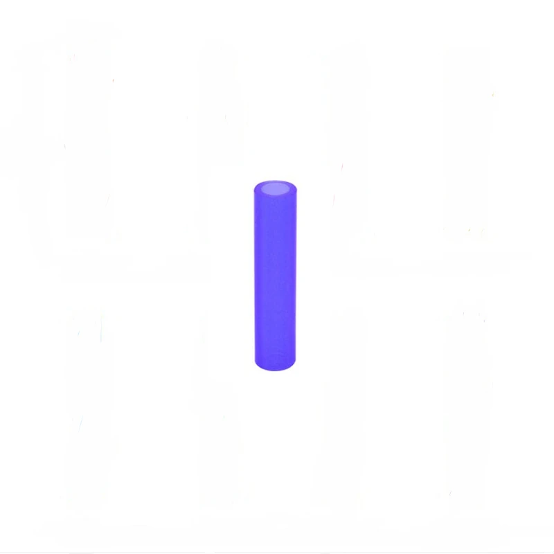 blue Hoomall красочные соломенные силиконовые рукава с многоразовыми питьевой соломинкой бар поставки зубы ударопрочный нержавеющая сталь соломы - Цвет: blue