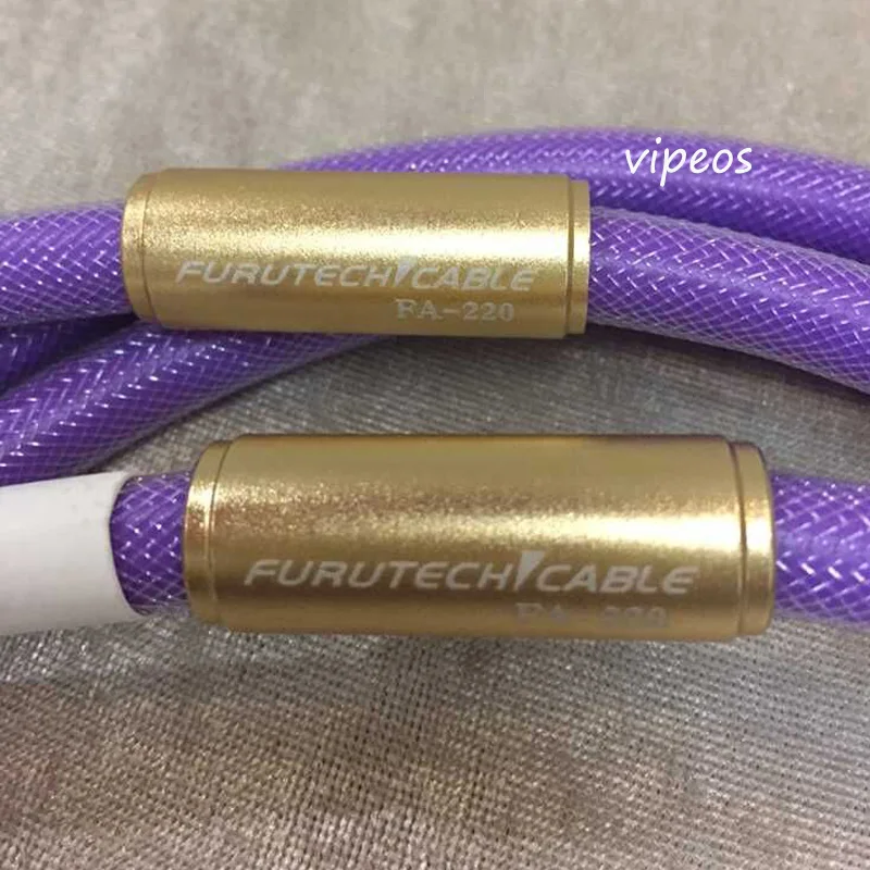 1 пара стандартных соединений кабеля RCA XLR с позолоченным разъемом|furutech fa-220|rca xlrrca