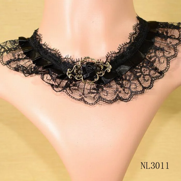 Новое модное массивное ожерелье с подвеской в виде цветка романтическое