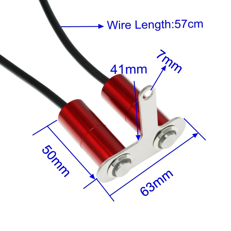 LMoDri 12В мотоциклетный переключатель из нержавеющей стали алюминиевый сплав