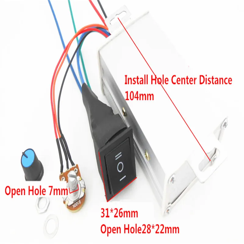 PWM регулятор двигателя пост. Тока непрерывно изменяемое положительное и