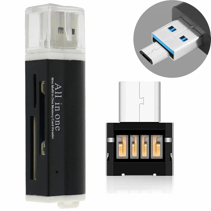 Многофункциональное устройство для чтения карт Micro SD TF USB 2 0 OTG адаптер сотовых