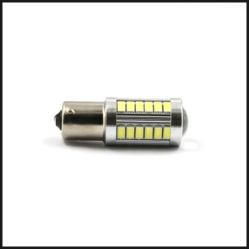1 шт. 1156 BAU15S PY21W светодио дный днем ходовые огни Amber оранжевый желтый шарик 33SMD |