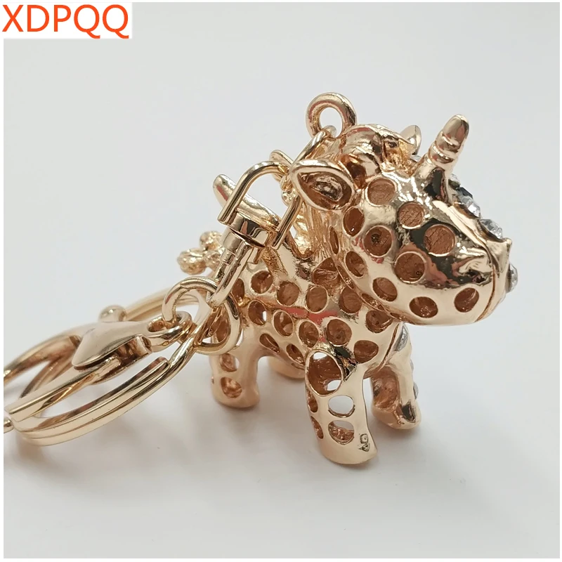 XDPQQ2018 new jewelry female key chain fashion creative unicorn keychain gift car pendant bag decoration keyring
