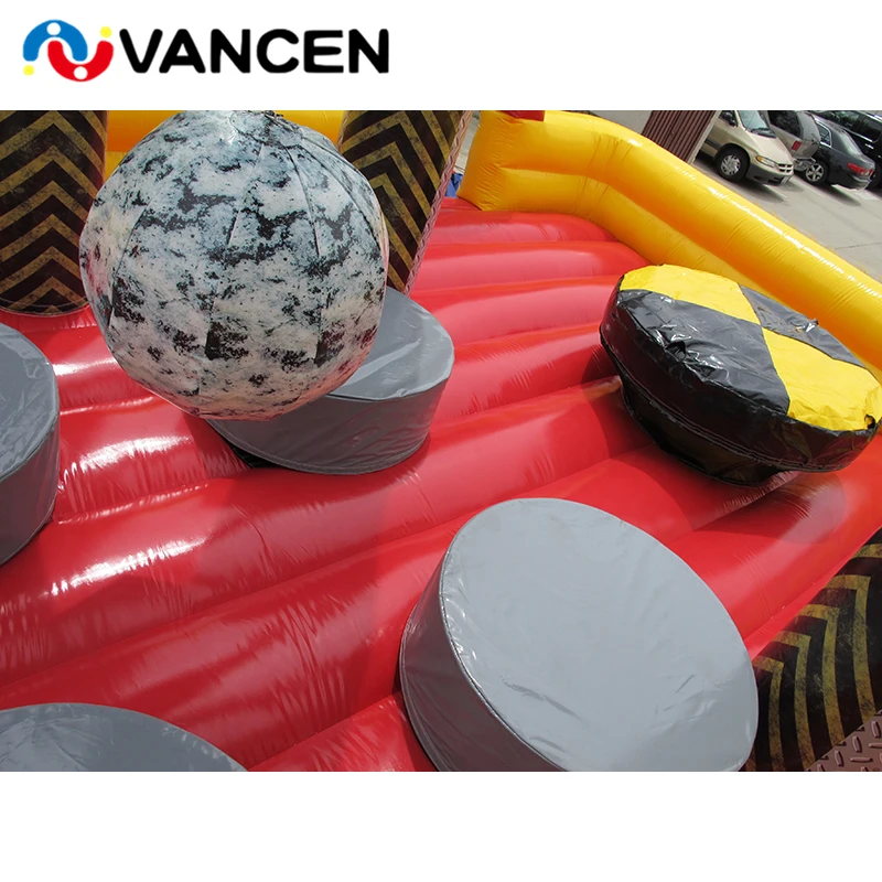 

4 Player Indoor Demolition Wrecking Ball Inflatable Interactive Sport Game Fighting Arnea Outdoor Adult Inflatable Wrecking Ball