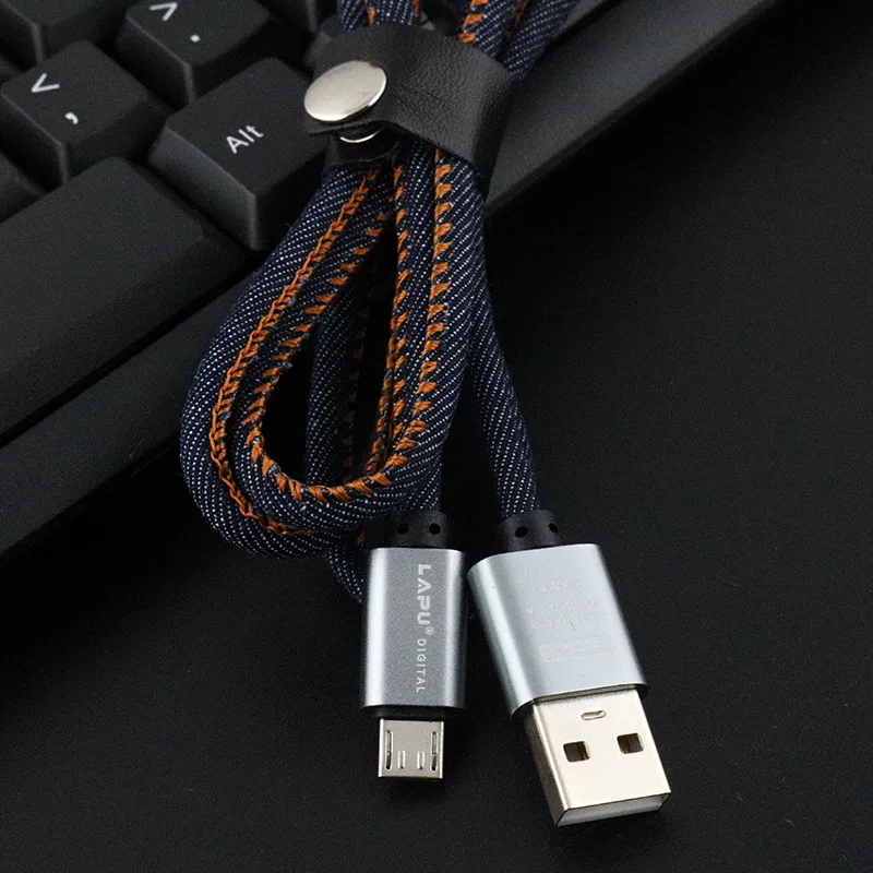Высококачественный медный кабель Micro USB для зарядки и передачи данных Android с