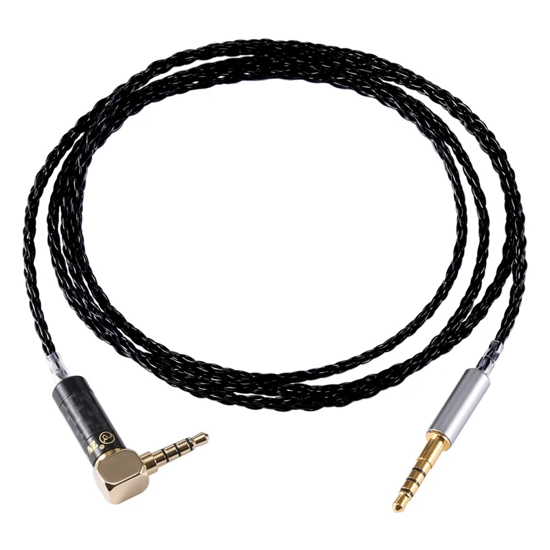 ZY кабель Hi-Fi 7N OCC для Denon AH-MM400 кабель для наушников 2,5 мм/3,5 мм/4,4 мм сбалансированный кабель 1,2 м
