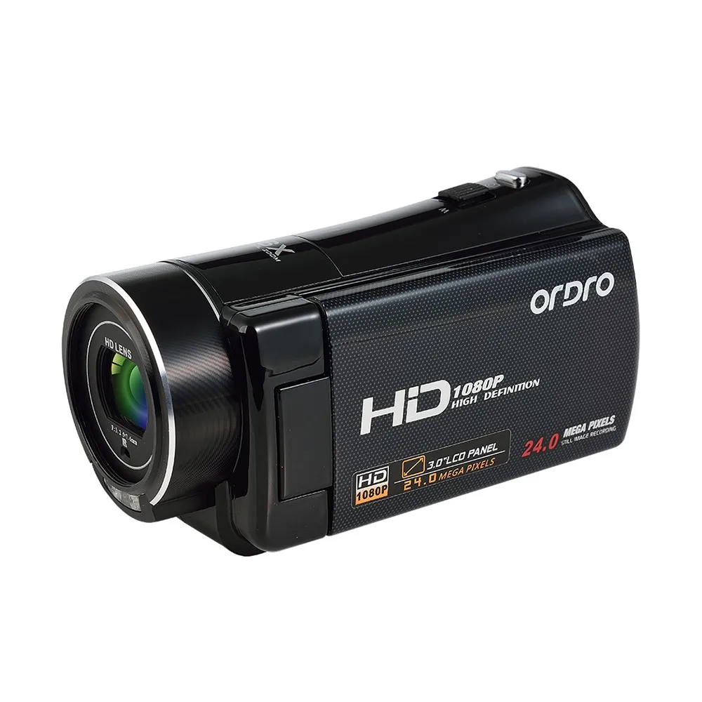 Ordro HDV V7 WIFI 1080P Full HD Цифровая видеокамера 24MP 16X Zoom Recoding 3 0 &quotЖК экран дистанционное