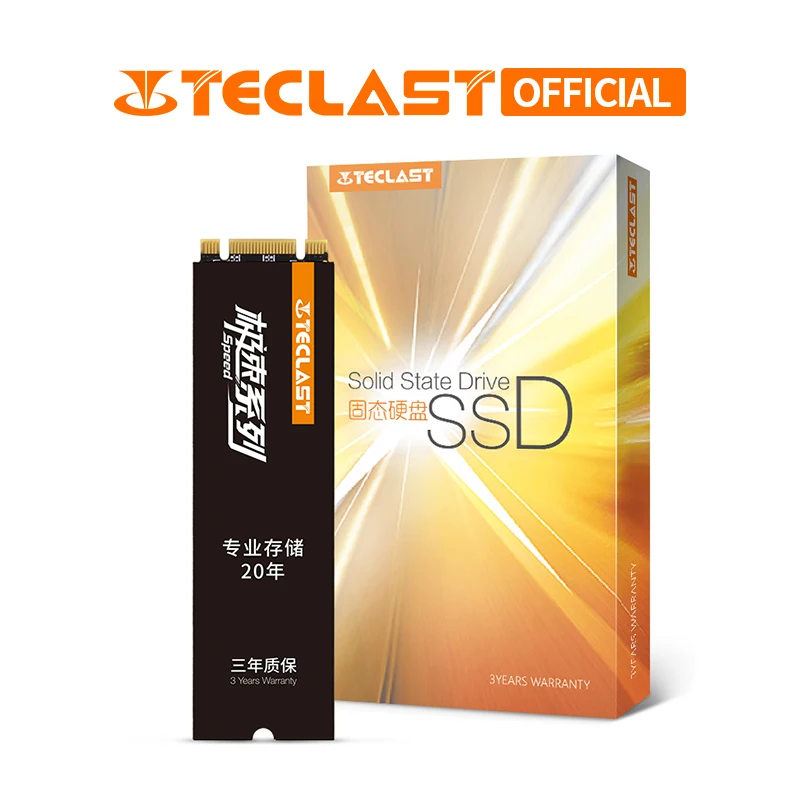 Teclast NS550 m.2 SSD 2242 128 GB HDD мм NGFF внутренний жесткий диск M2 SATA для ноутбуков