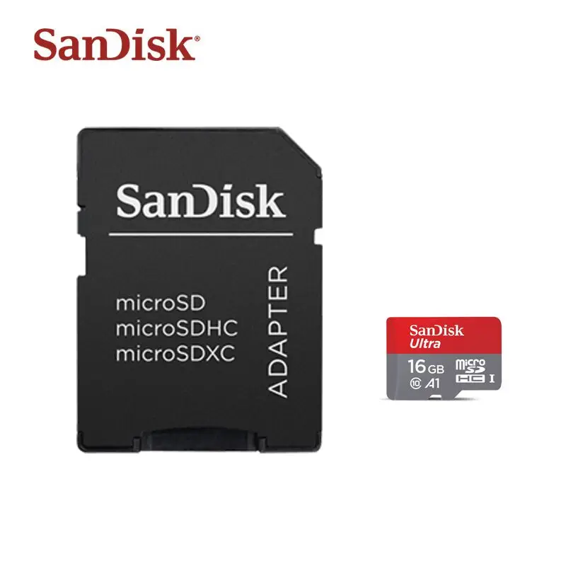 Оригинальная карта памяти Sandisk Micro sd 128 Гб 64 класс 10 TF SDXC Microsd 16 ГБ 32 SDHC мини SD